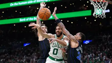 NBA: ¡Cerca de una triple decena histórica! Jayson Tatum suma otra asistencia de feria para un nuevo triple de Boston (+Video) NBA: ¡Cerca de una triple decena histórica! Jayson Tatum suma otra asistencia de feria para un nuevo triple de Boston (+Video)