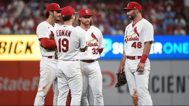MLB: Cardenales de San Luis sacá este increíble out para ganar ante Marlins de Miami 