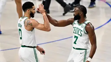 NBA: ¡La dupla de oro! Jayson Tatum y Jaylen Brown igualan a estas leyendas de Los Ángeles Lakers en esta histórica estadística NBA: ¡La dupla de oro! Jayson Tatum y Jaylen Brown igualan a estas leyendas de Los Ángeles Lakers en esta histórica estadística
