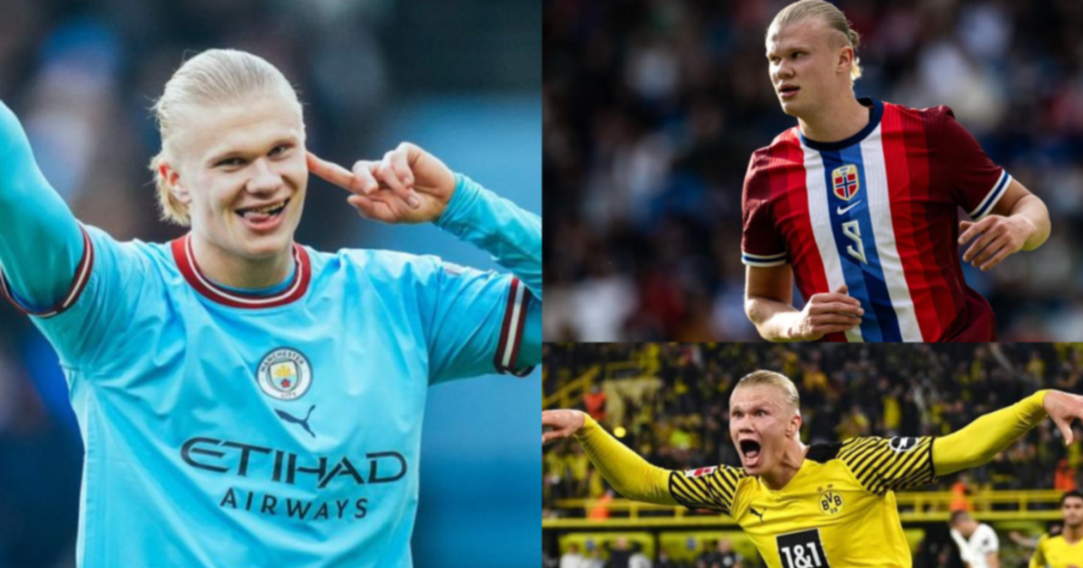 Entérese: Esta es la cantidad de goles que lleva Erling Haaland en su