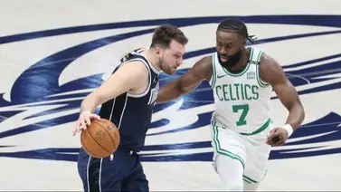 NBA: ¡Nueva rivalidad! Mira lo que se dijeron Luka Doncic y Jaylen Brown en el final del Juego 5 NBA: ¡Nueva rivalidad! Mira lo que se dijeron Luka Doncic y Jaylen Brown en el final del Juego 5