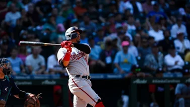 MLB: Ildemaro Vargas está encendido en sus últimos juegos con Washington (+Video)