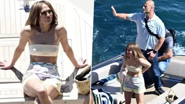 Jennifer López llamó la atención por su delgadez en sus vacaciones sin Ben Affleck (+Imágenes)