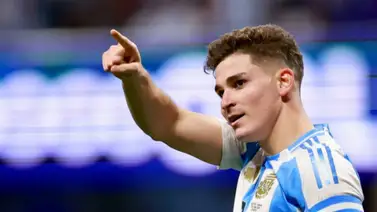 Copa América 2024: Julián Álvarez convirtió el primer gol de Argentina vs Canadá (+Video) Copa América 2024: Julián Álvarez convirtió el primer gol de Argentina vs Canadá (+Video)