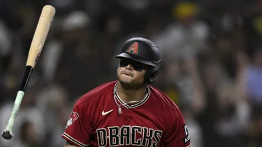MLB: Mira cómo Gabriel Moreno batea el cuadrangular más largo de su carrera (+video)