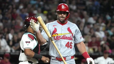 MLB: Paul Goldschmidt la saca del Busch Stadium y alcanza esta cifra redonda en su carrera (+Video)