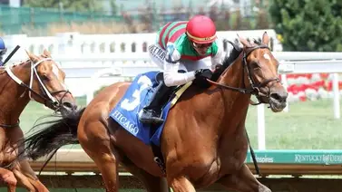 Irad Ortiz Jr. gana el Stakes más importante del sábado en Churchill Downs Irad Ortiz Jr. gana el Stakes más importante del sábado en Churchill Downs