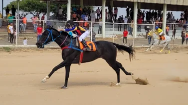Joven de 12 años vuelve a ganar una carrera de caballos luego de este tiempo