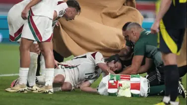 Eurocopa 2024: Este jugador se pierde el resto del torneo por una "conmoción cerebral" y romperse "varios huesos de la cara" (+Video) Eurocopa 2024: Este jugador se pierde el resto del torneo por una "conmoción cerebral" y romperse "varios huesos de la cara" (+Video)