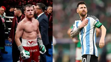 Canelo Álvarez revive su rivalidad con Lionel Messi Canelo Álvarez revive su rivalidad con Lionel Messi
