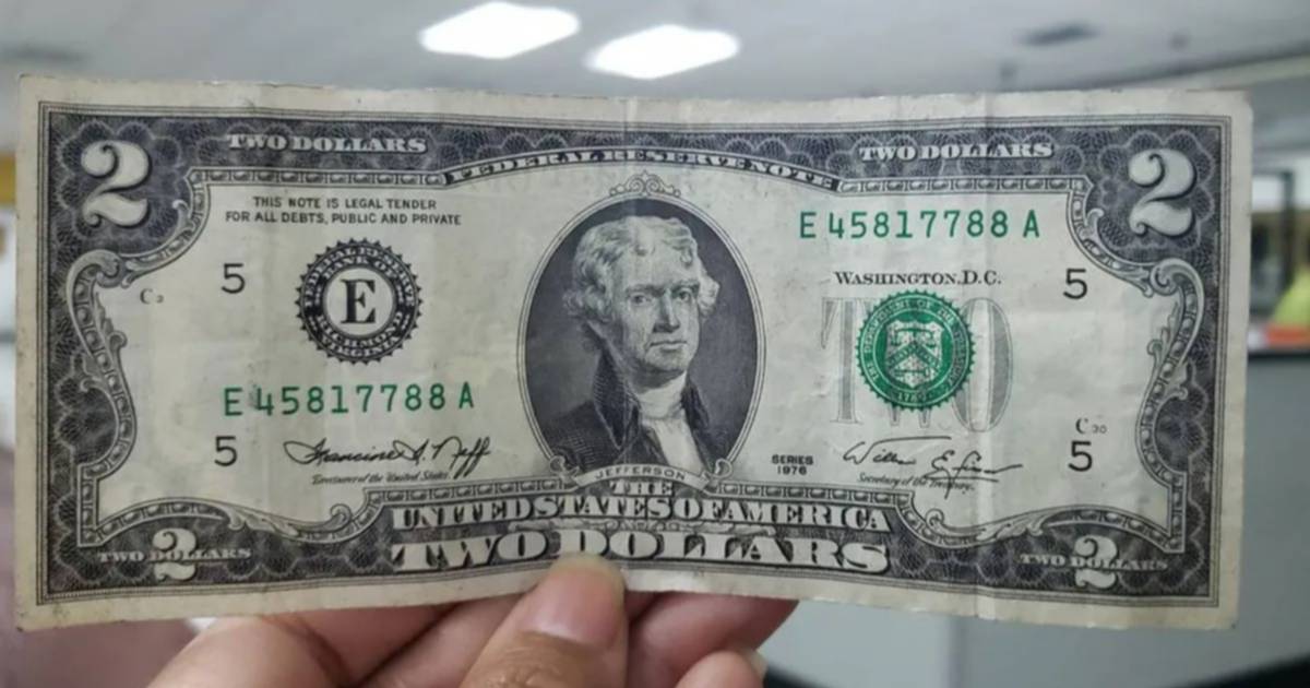Cómo identificar si un billete de $2 dólares es una pieza de colección ...