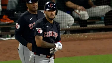 MLB: Gabriel Arias tomó oxígeno para sus estadísticas y así masacró a los Orioles de Baltimore