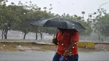 Inameh pronostica lluvias y actividad eléctrica en varias regiones para hoy