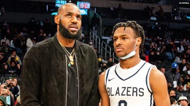 ¿Nepotismo? Estos son los bochornosos números de Bronny James en la NCAA 