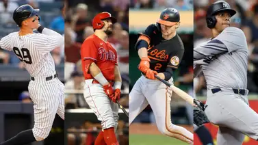 MLB: Estos cuatro jugadores sobresalen en la élite del bateo (+Dato) MLB: Estos cuatro jugadores sobresalen en la élite del bateo (+Dato)