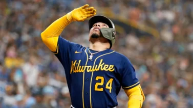 MLB: William Contreras se luce con esta batazo ante Cachorros de Chicago 