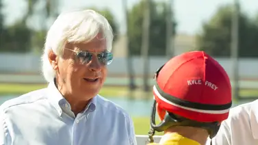 Bob Baffert gana por octava vez consecutiva el Los Alamitos Derby en Estados Unidos Bob Baffert gana por octava vez consecutiva el Los Alamitos Derby en Estados Unidos