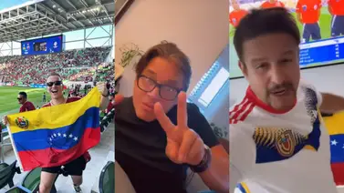 Artistas venezolanos con la fe intacta: Así disfrutan del encuentro entre Venezuela y Jamaica Artistas venezolanos con la fe intacta: Así disfrutan del encuentro entre Venezuela y Jamaica