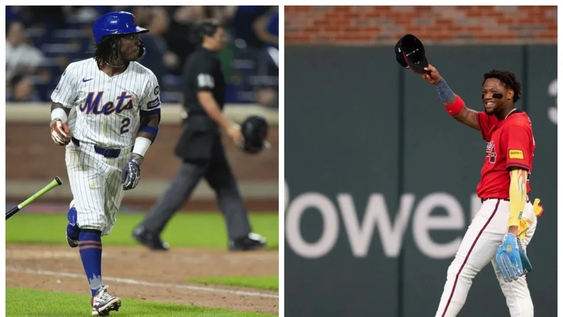 MLB: ¿Peligra el primer enfrentamiento entre Ronald Acuña Jr. y Luisangel Acuña? (+Números)