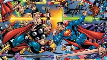 Marvel y DC unen fuerzas y protagonizan un histórico encuentro Marvel y DC unen fuerzas y protagonizan un histórico encuentro