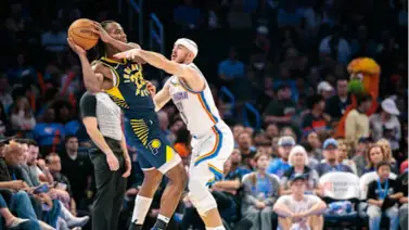 NBA: ¡No los dejan respirar! Oklahoma City Thunder protagoniza una defensa asfixiante ante los Pacers NBA: ¡No los dejan respirar! Oklahoma City Thunder protagoniza una defensa asfixiante ante los Pacers