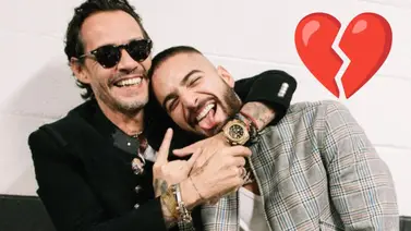¿Marc Anthony y Maluma en conflicto personal? Esto se sabe 