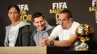 Frank Ribéry responde a Cristiano Ronaldo sobre el Balón de Oro Frank Ribéry responde a Cristiano Ronaldo sobre el Balón de Oro