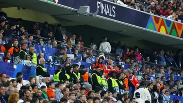 Hincha sufre accidente mortal durante la final de la Nations League entre España y Portugal Hincha sufre accidente mortal durante la final de la Nations League entre España y Portugal