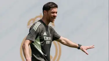 Xabi Alonso comandó su primera sesión como entrenador del Real Madrid  Xabi Alonso comandó su primera sesión como entrenador del Real Madrid