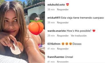 Sofía Vergara se atreve a mostrar su picante retaguardia