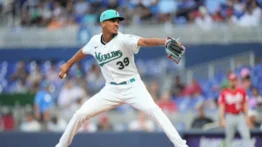 MLB: Así le fue a Eury Pérez en su primera salida desde la temporada 2023 (+Detalles)