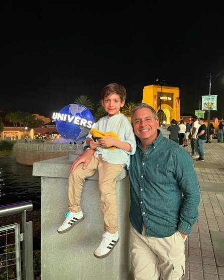 Daniel Sarcos presume el gran parecido de su hijo con Luis Miguel - Daniel Sarcos presume el gran parecido de su hijo con Luis Miguel