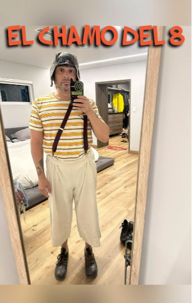 Servando Primera presume su enorme cariño por el programa "El Chavo del 8"