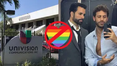 Univisión censura beso gay de una de sus telenovelas Univisión censura beso gay de una de sus telenovelas