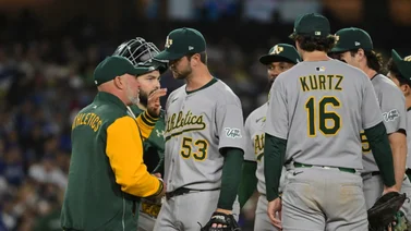 MLB: Prometedor novato de los Atléticos se despide de la temporada 2025