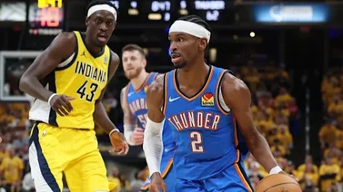 Finales NBA: OKC igualó la serie ante Indiana con un papel estelar del MVP Shai Gilgeous-Alexander