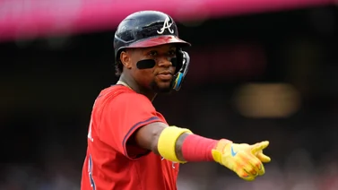 MLB: Ronald Acuña Jr. vuelve a mostrar confianza y determinación para correr en la élite (+Video)