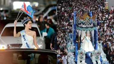 Así recibió Tailandia a la Miss Mundo 2025, Opal Suchata (+Video) Así recibió Tailandia a la Miss Mundo 2025, Opal Suchata (+Video)