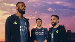 Real Madrid presentó su equipación de visitante para la 2025-2026