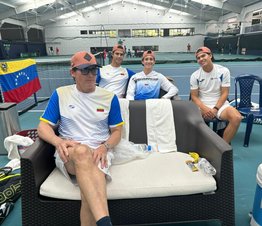 Venezuela se mantiene con paso firme en la Copa Davis y aspira a ser sede en la próxima parada del torneo- Venezuela se mantiene con paso firme en la Copa Davis y aspira a ser sede en la próxima parada del torneo
