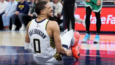 NBA: Tyrese Haliburton lesionado ¿Jugará el 6to partido?