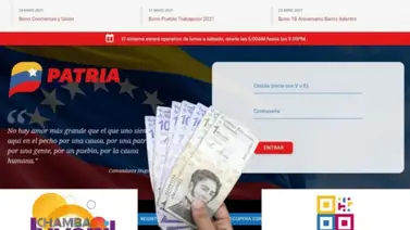 Sistema Patria activa el Bono Somos Venezuela Sistema Patria activa el Bono Somos Venezuela