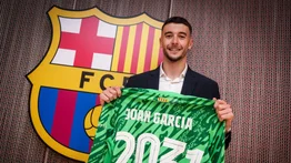 ¡Oficial! Joan García firmó su contrato hasta 2031 con FC Barcelona (+video)