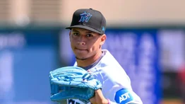 MLB: Javier Sanoja retira a Ronald Acuña con esta joyita a mano limpia (+video)