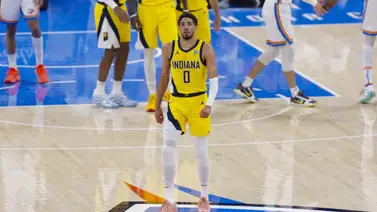 Finales NBA: ¡Letal! Tyrese Haliburton hace llover los triples desde el inicio (+video) Finales NBA: ¡Letal! Tyrese Haliburton hace llover los triples desde el inicio (+video)