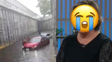 Actriz de telenovelas lloró al quedar atrapada en una inundación: "Mucho miedo" Actriz de telenovelas lloró al quedar atrapada en una inundación: "Mucho miedo"