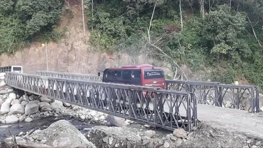 Mérida en emergencia: Instalación de puentes de guerra para restablecer el tránsito