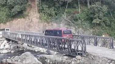 Mérida en emergencia: Instalación de puentes de guerra para restablecer el tránsito Mérida en emergencia: Instalación de puentes de guerra para restablecer el tránsito