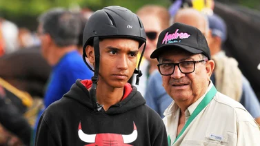 Aprendiz Leomar Sangronis buscará su tercera victoria del meeting este domingo 