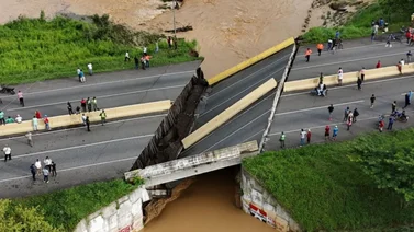 Portuguesa caída del puente José Antonio Páez